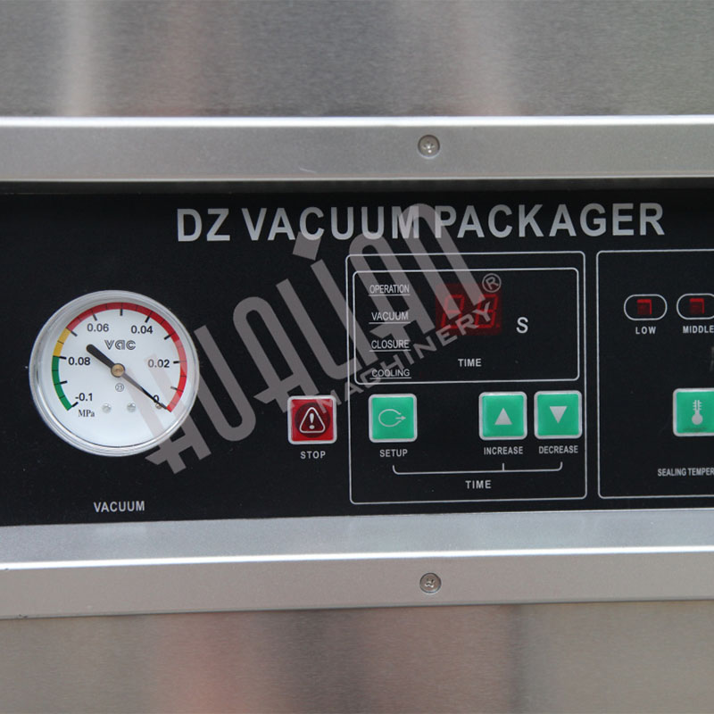 Напольная вакуум-упаковочная машина Hualian DZ-400/2F SS (нерж.) NEW